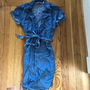 Denim dress